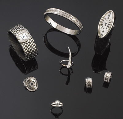Catherine Freeman’s jewellery, being offered by Leonard Joel, includes items by Tiffany & Co, Cartier, Jensen and Bvlgari