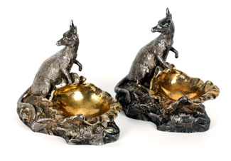 The kangaroo is a pest no more or not at least as far as the saleroom and art circuit are concerned. At sales or viewings in as oddly diverse locations such as Sydney (an auction house); Hong Kong (an art fair) and Surrey (a golf club) fine and decorative art featuring kangaroos has enjoyed keen responses – two silver examples leading the fray writes Terry Ingram.