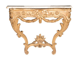 The individuality of items in Mossgreen’s forthcoming Interior Decorator auction from 10.30am Monday May 11 at 926-930 High Street, Armadale is a great opportunity for collectors from all walks of life to obtain a piece of classic history. Right from Lot 1, an 18th century French Louis XV giltwood marble topped console table, collectors should be rubbing their hands in anticipation of some quality purchases. 