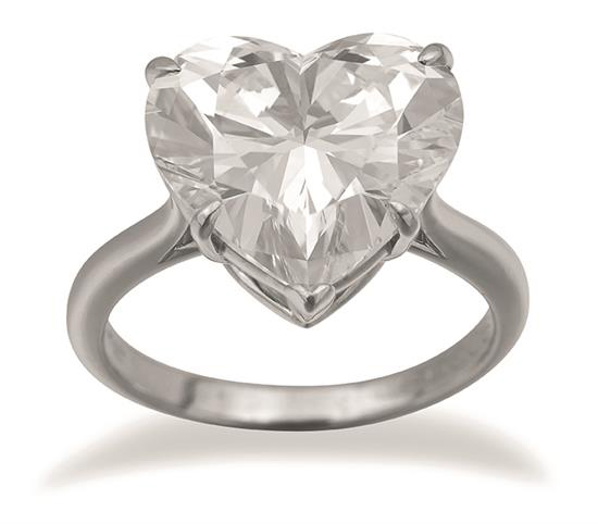 A 5.73 carat Tiffany & Co heart-shaped diamond ring – originally sold at auction by Leonard Joel in 1998 – is once again being offered by the company at its forthcoming jewellery auction from 6pm Monday September 14 at 333 Malvern Road, South Yarra.