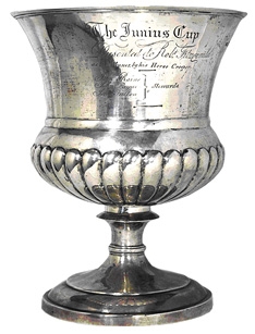 A silver racing prize cup almost certainly made by early colonial silversmith Alexander Dick is to be offered at auction, where its price could top $100,000.