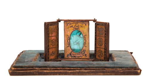 Perhaps the rarest inclusion is an original Galle etchers block containing the various signatures the master glassmaker used when signing his work, cautiously estimated at $10,000-$15,000