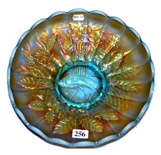 At a Small & Whitfield sale in Adelaide on December 6, what is believed to have been an Australian auction record for a piece of carnival glass was established, with a “quality carnival glass peacock bowl” estimated at $80 to $150, selling for $12,000 hammer ($13,500 IBP)