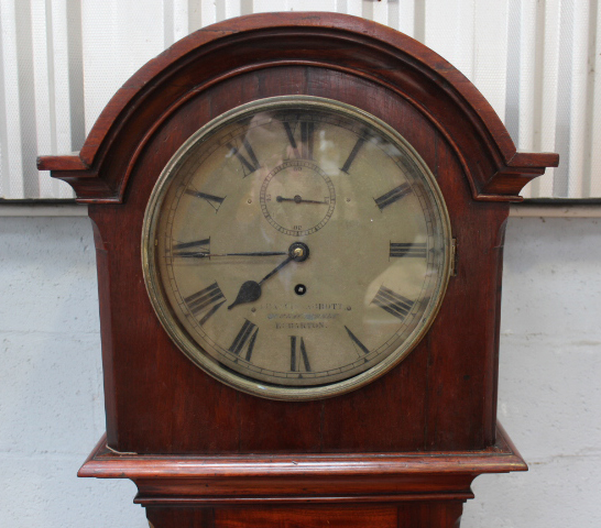 An extremely rare cedar long case clock, made by convict clockmaker Francis Abbott, will be auctioned in Hobart on Saturday, 18 June, by Gowan's Auctions. The story of Francis Abbott is of a convict clockmaker who became a meteorologist and astronomer, and one of Hobart's most respected citizens.