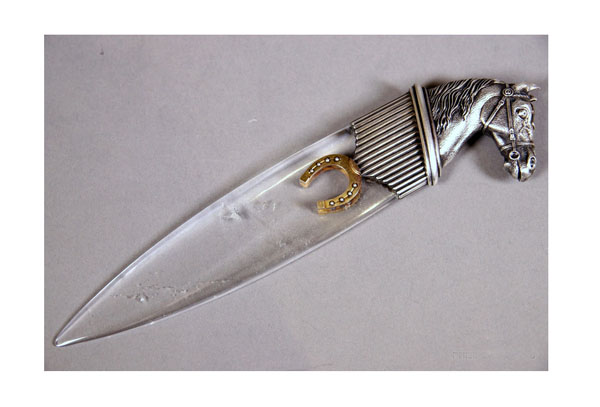 It might sound extremely indulgent to the average auction goer, but perhaps some among those who attend these events harbour a secret desire to open their mail with a silver Faberge letter opener. 
