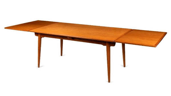 At Gibson's Auctions 20th Century Design auction in Melbourne on June 29, the top selling item was a circa 1960s oak extension dining table by Danish furniture designer Hans Wegner (1914-2007) who is considered one of the most creative, innovative and prolific his country ever produced – with almost 500 designs to his credit, many of them masterpieces, for which he received many awards. The table sold at its low estimate of $6000 hammer price.